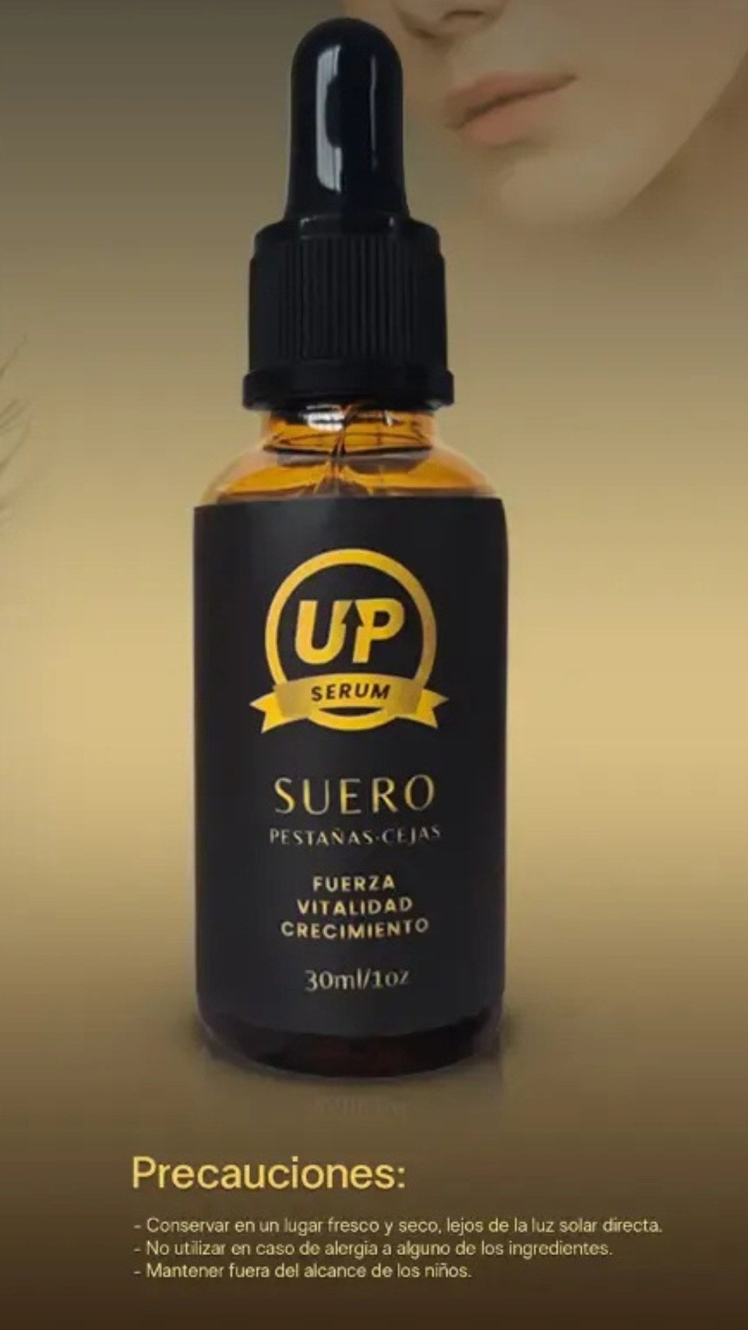 Sérum Up Para Crecimiento de Pestañas Y Cejas 30ml
