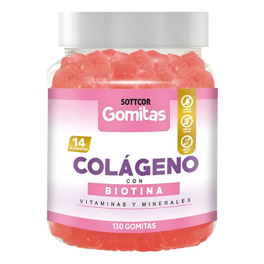 COLAGENO PARA ADULTOS 130 GOMITAS SOTTCOR