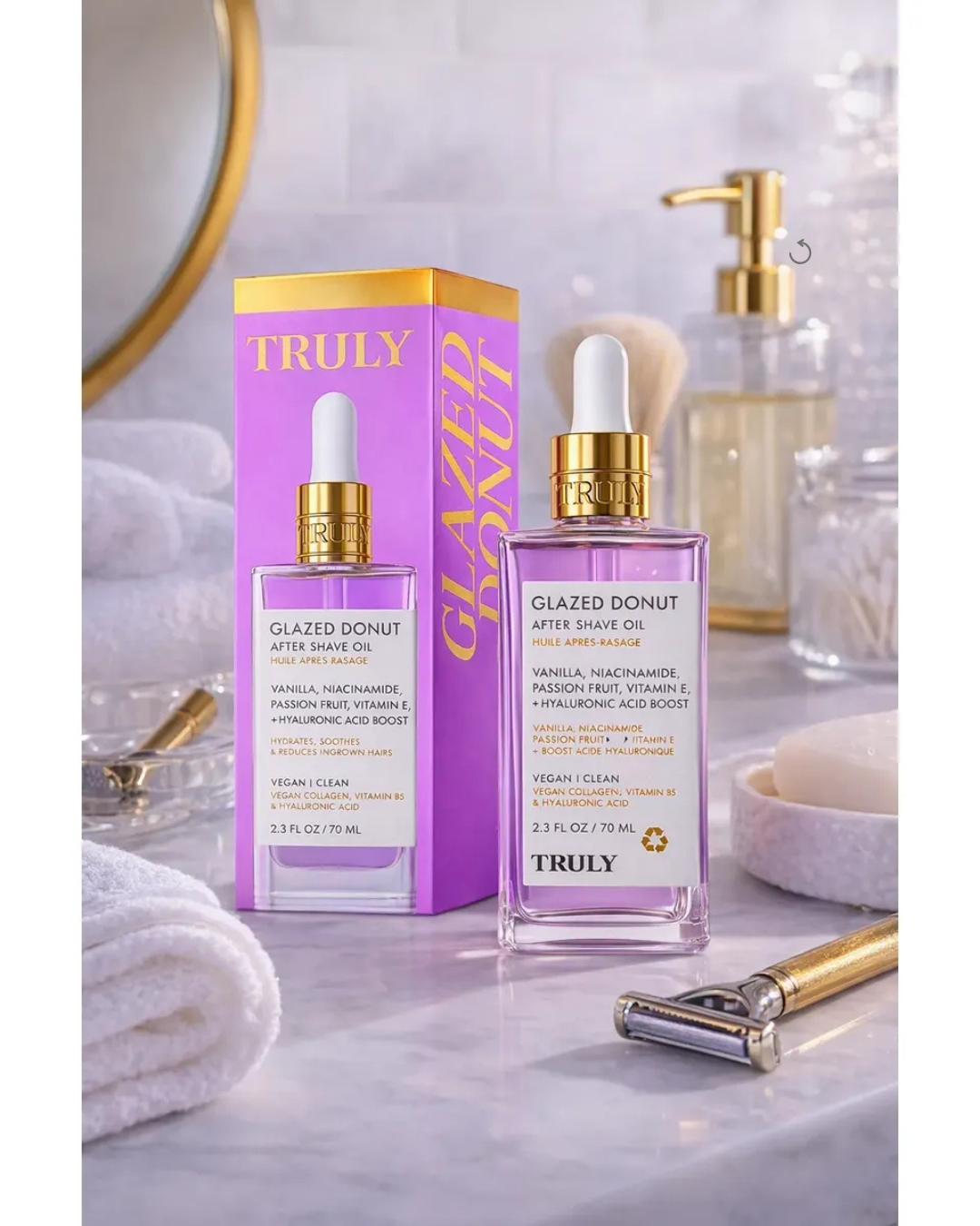 Aceite Truly  para después del afeitado Glazed Donut  ✨