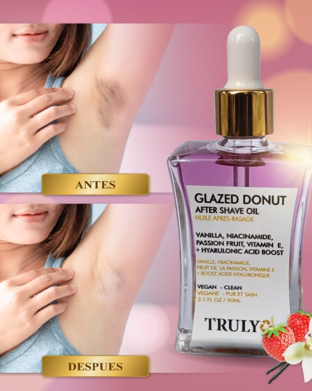 Aceite Truly  para después del afeitado Glazed Donut  ✨