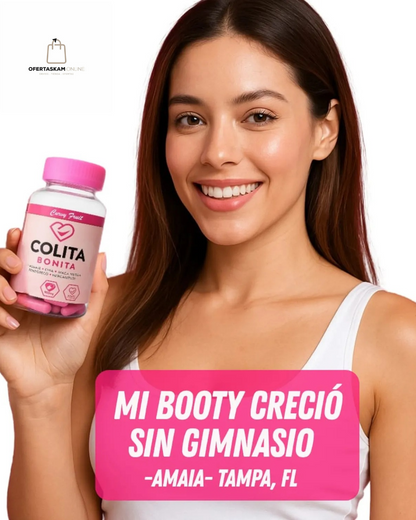 Colita Bonita Curvy Fruit Aumento de Glúteos y Reducción de Grasa :Aguaje + Fenogreco