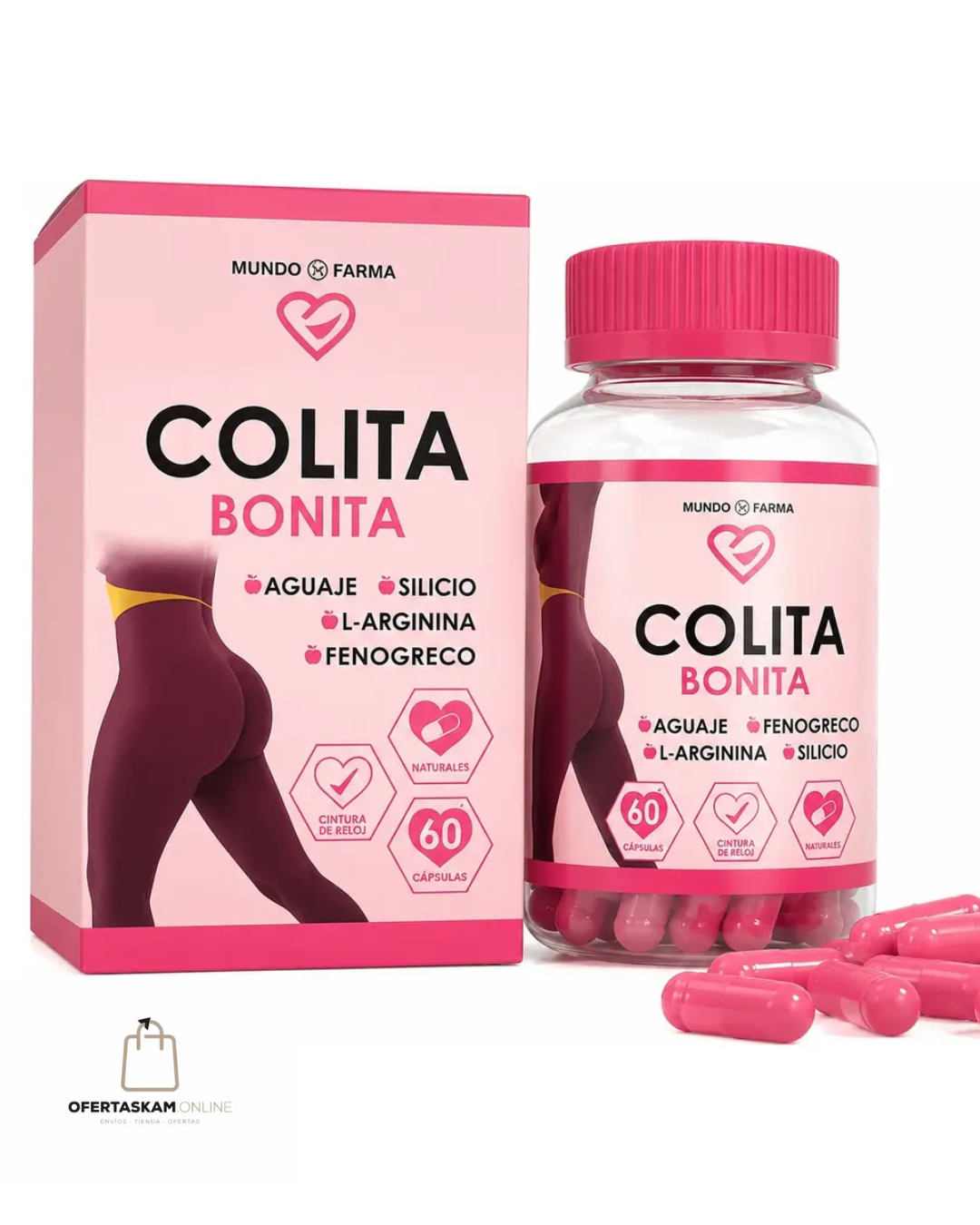 Colita Bonita Curvy Fruit Aumento de Glúteos y Reducción de Grasa :Aguaje + Fenogreco