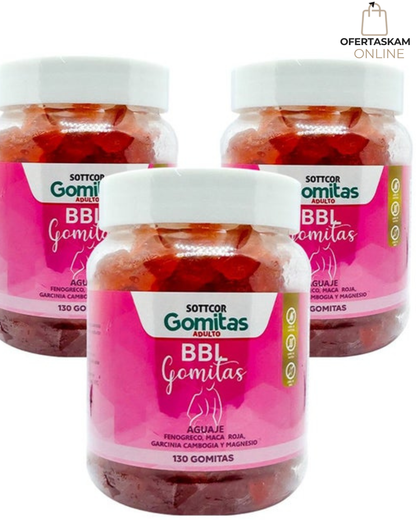 Aguaje Bbl para Adultos Gomitas Sottcor